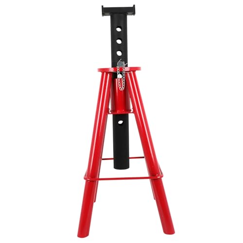 ECCPP Pin Type Jack Stand Heavy Duty 10 Ton Red | for Car Truck Lift Red Working Pressure 62 Mpa