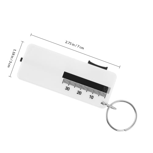 Ciieeo 3pcs Car Tire Thread Depth Gauge Abs Material Precise Measurement Tool for Accurate Tire Tread Inspection