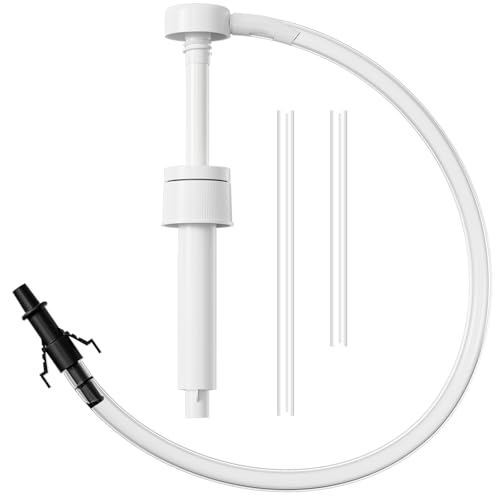 Fluid Pump for Standard Quart Bottles - 8cc Per Pump Stroke,transmission fluid pump ,Transmission Fluid Pump with 3rd Hand Adapter,Transfer Gear Oil,Differential & Transmission Fluid (1Pack-28mm) (1) - color: fluid pump 1Pack