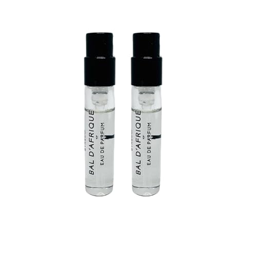Lot of 2 by Bal D Afrique Eau De Parfum EDP Sample Vial Size .06 fl oz/ 2ml