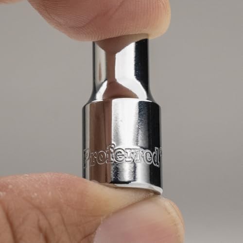 S15009 1/4" Drive SAE Socket, 9/32" Standard 6 Point - size: 9/32 INCH, style: STANDARD