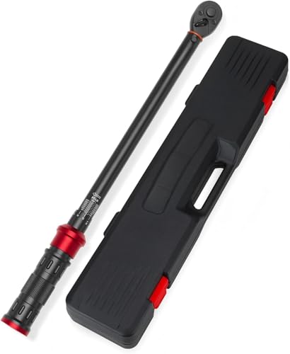 3/8-inch Drive Torque Wrench,Click Torque Wrench for Bicycle, Moto and Car Maintenance (Drive) - size: Drive