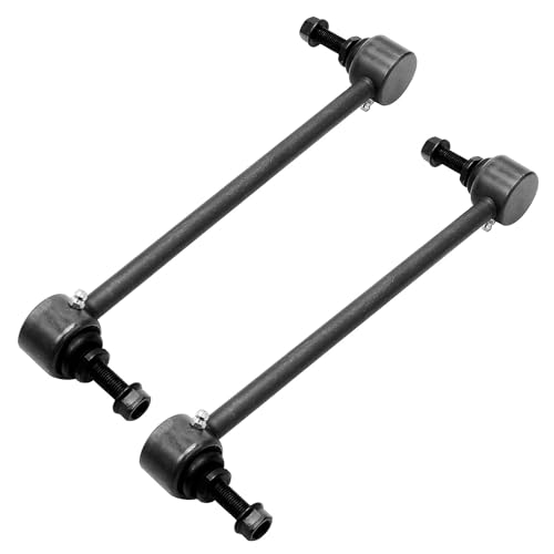 Detroit Axle - 4pc Front Struts Sway Bars for 2012-2019 Nissan Versa Note | 2 Struts with Coil Springs 2 Sway Bars 2013 2014 2015 2016 2017 2018 Replacement Suspension Kit - size: 4QS54063/ sway kit