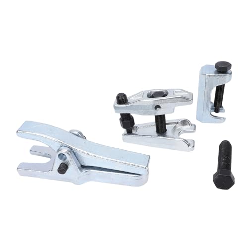 3 Pcs Ball Joint Separator Set, Tie Rod End Extractor Kit with Tie Rod Remover and Press Style Puller, for Front Wheel Drive Vehicles