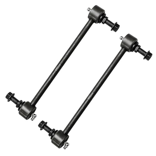 Detroit Axle - 4pc Front Struts Sway Bars for 2009-2012 Toyota Venza | 2 Struts & Coil Spring Assembly 2 Sway Bar End Links 2010 2011 Replacement Suspension Ready Strut Shock Kit - size: 4QS47215/ sway kit
