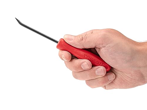 TEKTON 5/32 Inch x 6-1/2 Inch 30-Degree Mini Pry Bar | LRD82100 | Made in USA - size: 5/32 Inch 30-Degree