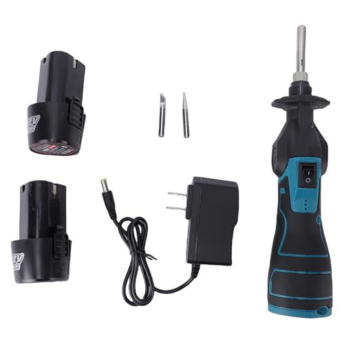 Mingzhe Portable Rechargeable Soldering Iron Efficiently Solder Electronics Automotive Wiring (Plastic)