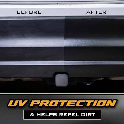 Chemical Guys, Black Trim Restorer Gel Kit for Exterior Plastic & Rubber | Controlled gel restores a deep black finish to faded exterior trim, plastic and vinyl, with an applicator - style: Kit