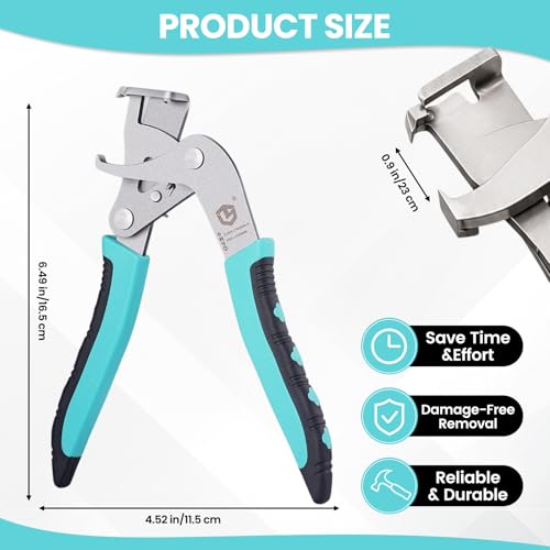 Car Clip Pliers, Efficient Multi-Functional Automotive Snap Pliers, Clip Removal Tool, Trim Tools Removal, Easy to Without Damage Remove Fasteners Clips Buckles and Rivets - color: Blue 1Pc