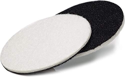 Glass Polish 6 inch (150mm) Pack of 10 Felt Polishing Pads for Polishing Glass, Plastic, Metal and Marble - GP11010 | For Cerium Oxide Glass Polishing, Scratch Removal, Plastic & Headlight Restoration, Metal Polishing & Clear Coat Finishing - style: 6" (1