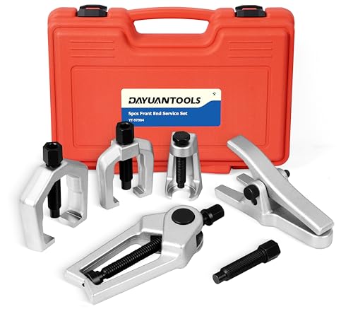 DAYUAN 3Pcs Ball Joint Separator Set Bundle with 5pcs Professional Front End Service Tool Kit