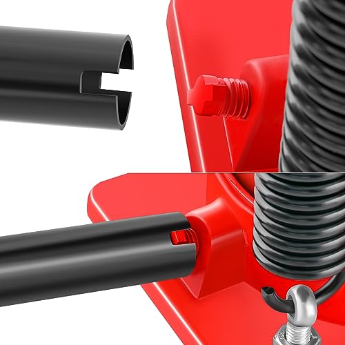 DNA Motoring Air Hydraulic Bottle Jack - 20 Ton (40,000 lbs) Capacity, Manual Handle and Air Pump for Car Pickup Truck RV Auto Repair,TOOLS-00323 - color: red-black, style: 20 ton