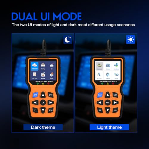 RDOVBIM OBD2 Car Diagnostic Tool for Hyundai Tucson Check Engine Fault Code Reader Bluetooth 5.1 Scanner, Full System ABS SRS TPMS Detector, Works with iOS & Android Devices