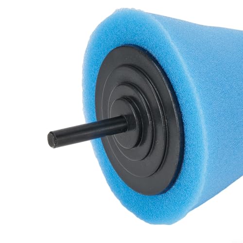 3X Foam Buffing Sponge Kit Cone Shape Polishers for Efficient Wheel Hub Cleaning