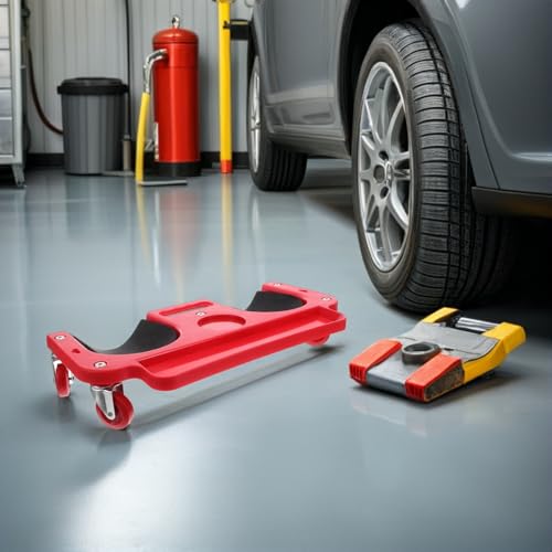 Cabilock Heavy Duty Car Repair Kneeling Pad with Flexible Mobility and Nonslip Pe Material, Thick Garage and Construction Knee Pads for Comfortable Work and Floor Protection