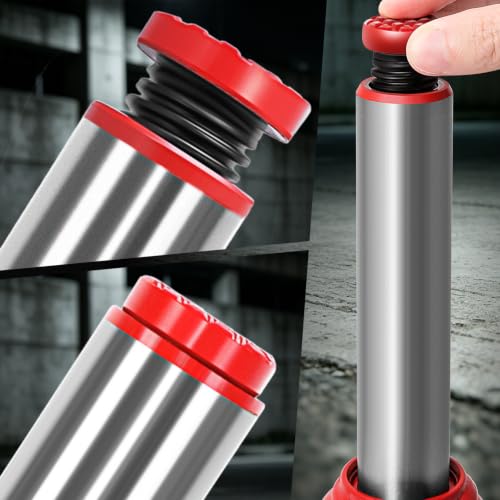 DNA Motoring 10 Ton Hydraulic Car Bottle Jack, Red, 20000 lbs Capacity | Automotive Welded Bottle Jack For Car SUV Pickup Truck, Auto Repair House Lift, With Manual Handle - color: red, style: 10 ton