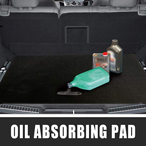LINLA Premium Absorbent Oil Mat Contains Liquid Garage Floor Mat, Reusable, Washable, Protects Garage Floor or Driveway Surface, Shop,Parking, 7.4 ft x 20 ft - size: 7'5" x 20' (Rectangular)