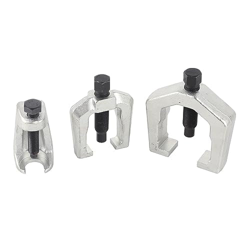 Ball Joint Separator Puller Set 5pcs | Forged Steel Front End Suspension Tool Kit | Dislodges Tie Rods/Ball Joints/Link Arms | Robust Storage Case
