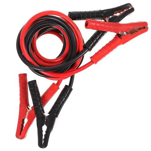 ABOOFAN Heavy Duty Car Emergency Jumper Cables 1000a Thickened Pure Copper Battery Booster Wire with Full Cover Clamps 2.8m for Suv and Compact Vehicle Roadside Power Supply