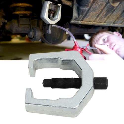 Tie Rod End and Pitman Arm Puller Remover, Universal 2-Jaw Auto Repair Tool with 34mm Opening, Chrome Vanadium Steel Tie Rod Puller for Cars and Light Trucks