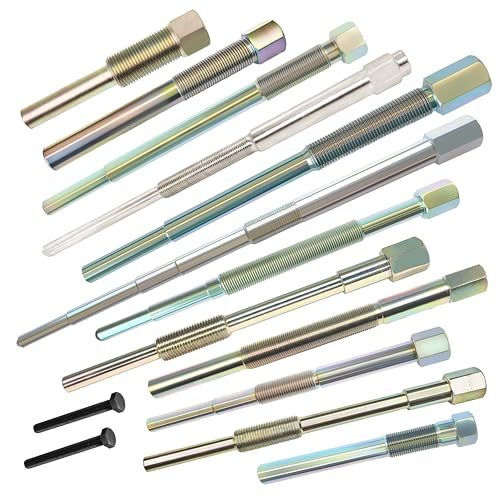 Hardened Primary & Secondary Clutch Puller Tool Kit, 13 Models | And Sizes of Clutch Puller Tools. Suitable for,Golf Carts,Arctic Cat, Kawasaki, Polaris Motorcycle