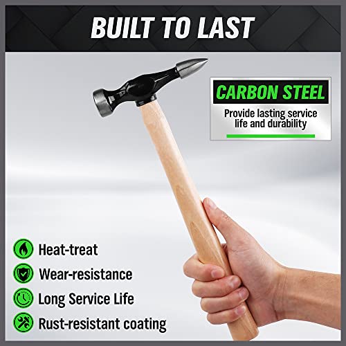 SWANLAKE 7 Piece Auto Body Repair Kit, Auto Body Tools, Auto Body Repair Tools with Carbon Steel Hammer Heads