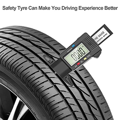 GODESON Tire Tread Depth Gauge