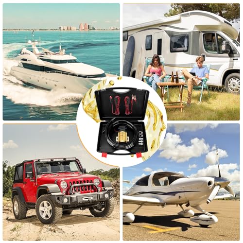 12 V Fuel Gasoline Transfer Pump Kit | Transfers Up to 125 Gallons of Gasoline Diesel Or Water per hour,Great for Vehicles, Boats, Equipment(No temperature at work) - color: 2 kit-gold