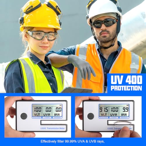 OXG Safety Glasses for Men, ANSI Z87.1 Anti-Fog Impact Resistant Protective Eyewear, Foam Gasket, UV Protection - color: 3-clear-yellow