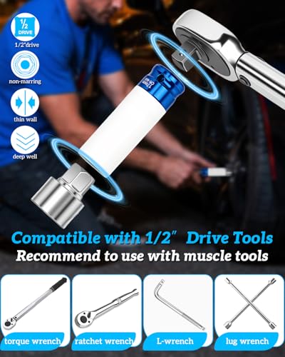 530 Wheel Lock Key for Volkswagen Wheel Lock Key | Compatible With VW VAG Volkswagen, Anti Theft Wheel Socket, Quick Removal Of Locking Lug Nuts - style: 530 compatible with vw wheel lock key