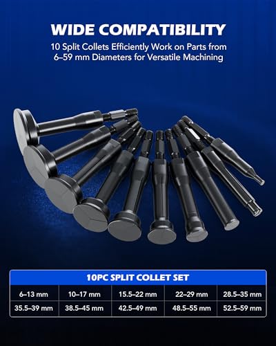 Orion Motor Tech Blind Hole Collet Bearing Race and Seal Puller Extractor Kit, Slide Hammer Pilot Insert Inner Bearing Removal Tool Set, 16 Pieces | 16pc Slide Hammer Pilot Insert Inner Bearing Removal Tool Set, Blue Case - color: blue
