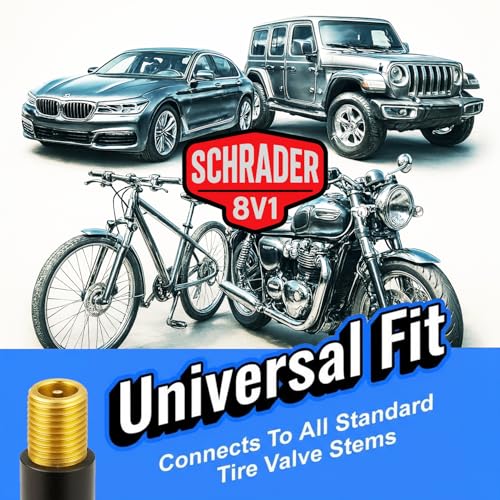 Chuck Mates Premium 1/4" NPT Quick-Connect Tire Chuck, Closed-Flow (1 Pack) | Skip the Teflon tape with SimpleSeal hose connection - size: 1 Pack NPT Closed-Type