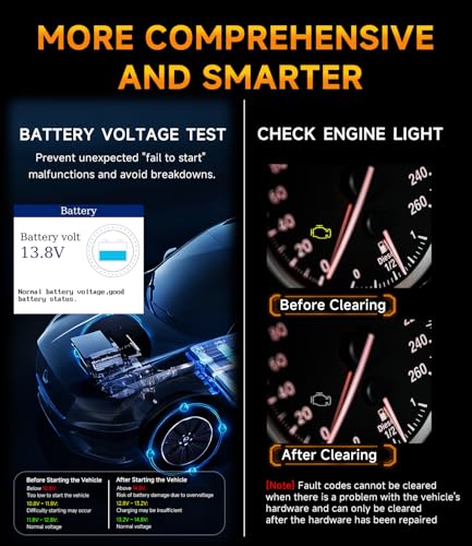 OBD2 Scanner,V880 Check Engine Light Car Code Reader with Reset | Graphic Live Data,I/M Smog Test, CAN Scan Tool Diagnostic Scanner for All OBDII Vehicles,Work for DIY,Home Use,Mechanic,Black - color: BLACK