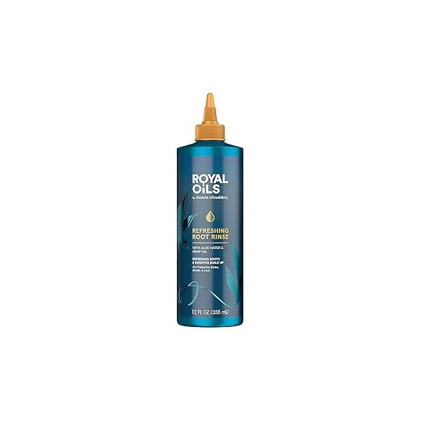 Head & Shoulders Royal Oils Refreshing Root Rinse with Aloe Water and Hemp Oil, 12 fl oz