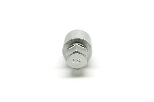 TEMO 530 Wheel Lock Nut Screw Removal Key Anti-Theft Lugnut Socket S3056 for Vw Audi Vag Volkswagen Vehicles - size: Model 530 (1 Piece)