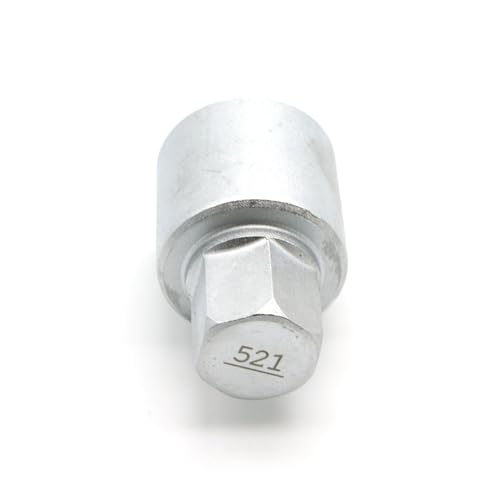 TEMO 521 Wheel Lock Nut Screw Removal Key Anti-Theft Lugnut Socket S3056 for Vw Audi Vag Volkswagen Vehicles - size: Model 521 (1 Piece)
