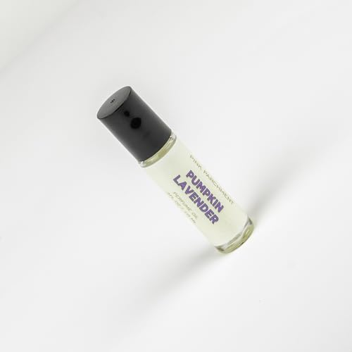 Pumpkin Lavender Perfume Oil - .3 ounces Roll On Bottle | Phthalate Free Fragrance | Perfume For Women