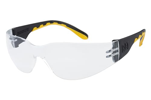 CAT TRACK Safety Glasses with Bifocal Readers, Clear or Smoke Lens, Anti-Fog, +1.0, +1.5, +2.0, +2.5, +3.0 Diopters - color: Clear, size: +2.5 Diopter