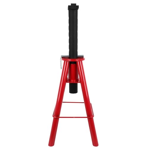 cciyu Pin-Type Jack Stands Heavy Duty Steel 10 Ton (20,000 lbs) Capacity | Adjustable Height 30" to 48" for Cars Trucks, Trailers, Equipment in garages，Agricultural, Industrial