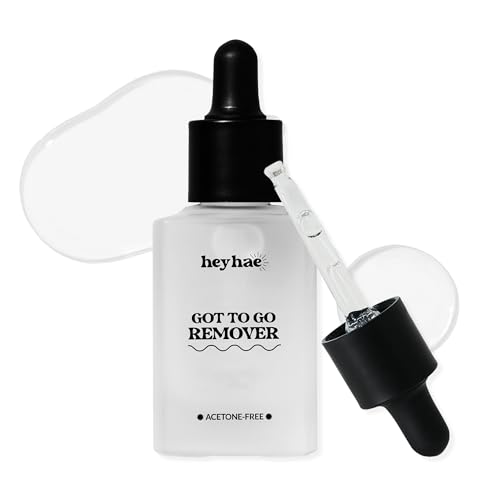 Got To Go Remover - Semi-Cured Gel Nail Strip Remover | Non-drying Hypoallergenic Solution | Gentle and Moisturizing Acetone Free Formula