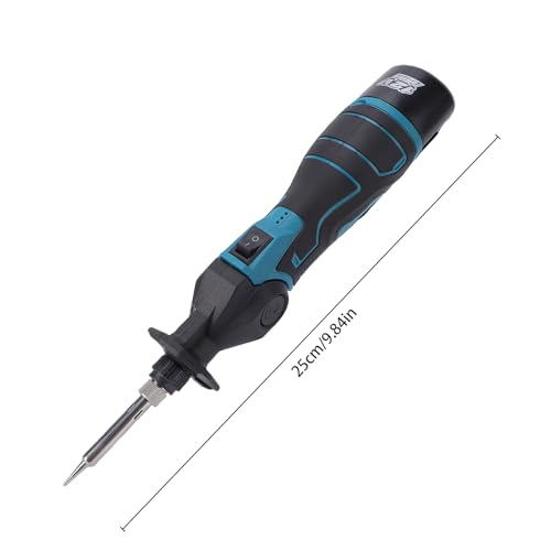 Mingzhe Portable Rechargeable Soldering Iron Efficiently Solder Electronics Automotive Wiring (Plastic)