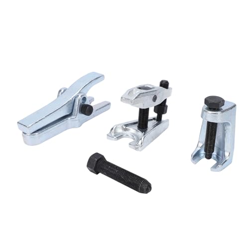 3 Pcs Ball Joint Separator Set, Tie Rod End Extractor Kit with Tie Rod Remover and Press Style Puller, for Front Wheel Drive Vehicles