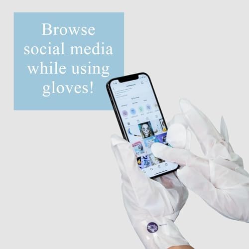 Epielle Moisturizing Hand & Foot Masks 12 Pairs, Soften Dry Hands & Cracked Heels with Sunflower Seed Oil & Avocado Oil, Korean Skin Care, Spa Self Care Gifts for Women, 6 Gloves & 6 Socks