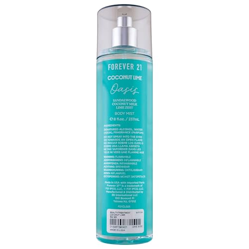Forever 21 Coconut Lime Oasis Body Mist, 8 fl. oz