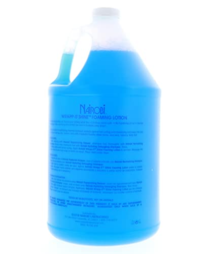 Wrapp-It Shine Foaming Lotion for Unisex, 128 Ounce