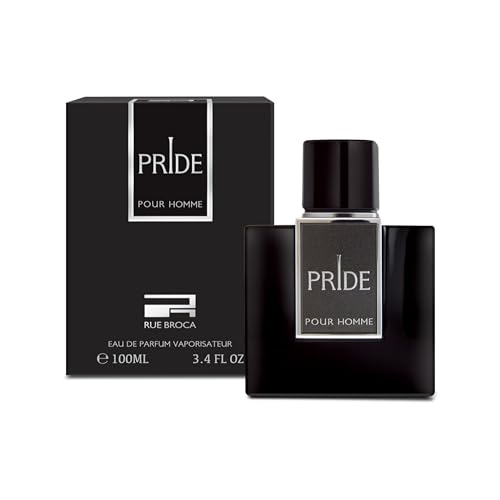 Pride Pour Homme Eau de Parfum, 3.4 Fl. Oz – Strong Fresh Sporty Fragrance with Apple, Lavender, and Cedarwood