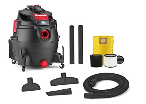 Shop-Vac 5801611 Wet Dry Vac with SVX2 Motor Technology, 16 Gallon, 2-1/2 Inch x 8 Foot Lock-On Hose, 150 CFM, (1-Pack) , Black