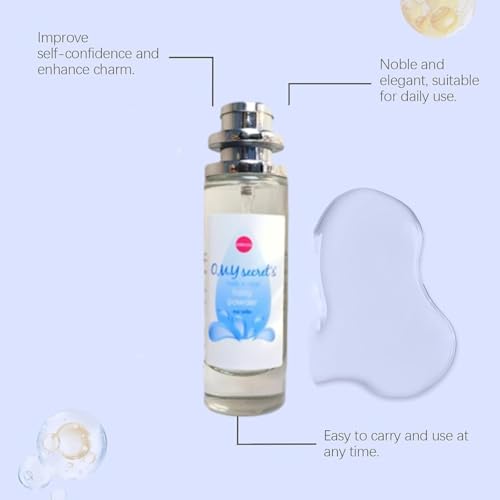 Ebyveen Baby Powder Perfume, Elyven Perfumes Powder, Baby-Soft Perfume Spray, an Eau De Parfum, 35ml (Bedtime)