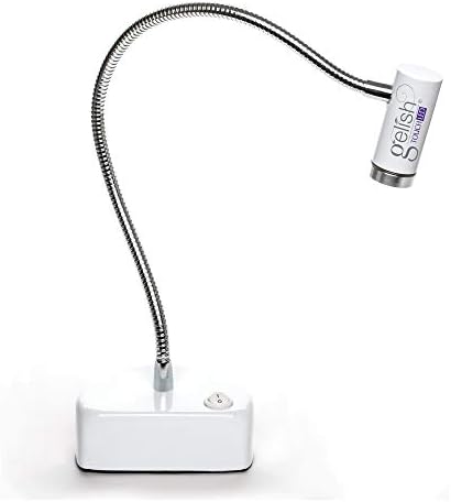 Gelish Touch LED Light – Portable, Rechargeable UV/LED Lamp, Touch Activated, 30-Second Curing for Faster Gel Nail Applications.