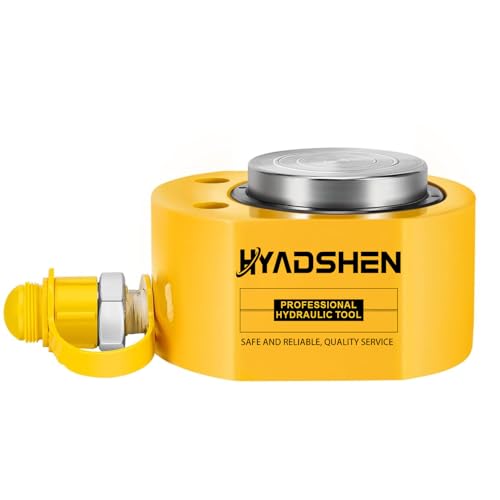 50Ton Hydraulic Cylinder Jack,Low Profile Hydraulic Ram Jack,Hydraulic Porta Power Ram Lifting Jack,Industrial Mini Hydraulic Cylinder - size: 50T